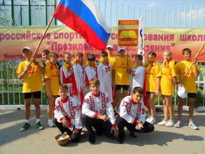 Команда школы № 6 г. Канаш – победитель Всероссийских спортивных соревнований школьников «Президентские состязания»