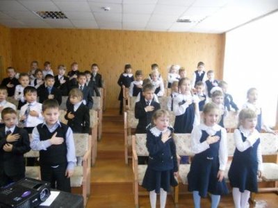 Праздник «Посвящение в первоклассники» в средней школе №1 города Канаш
