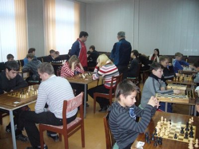 В Доме детского творчества г. Канаш прошло городское первенство по шашкам «Командная игра»