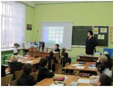 В рамках аттестации учителей в средней общеобразовательной школе №9 прошли открытые уроки