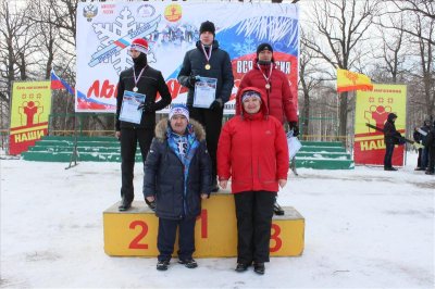 «Лыжня России -2013» созвала на старт в Канаше более 3000 участников