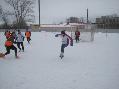 В городе Канаше определился победитель турнира по мини-футболу на снегу, посвященный 25-летию вывода войск из Афганистана